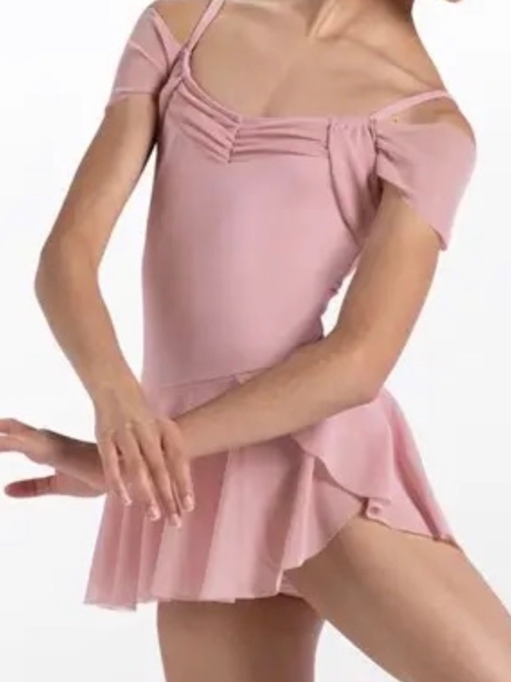 Weissman Sleeping Beauty Pink Leotard Dress